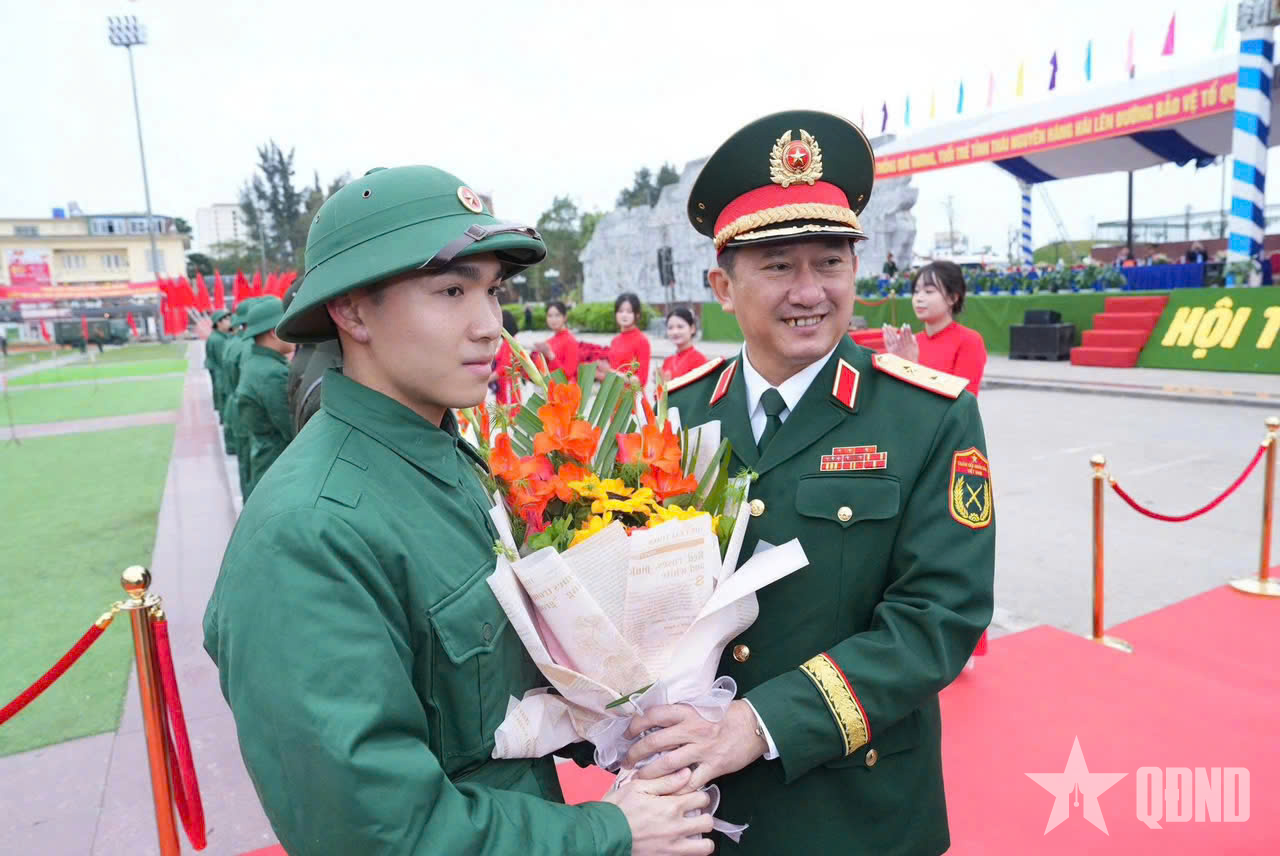 Thái Nguyên giao quân nhanh, gọn, an toàn

